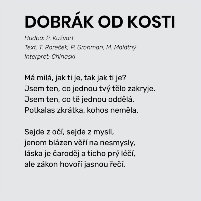 DOBRÁK OD KOSTI
