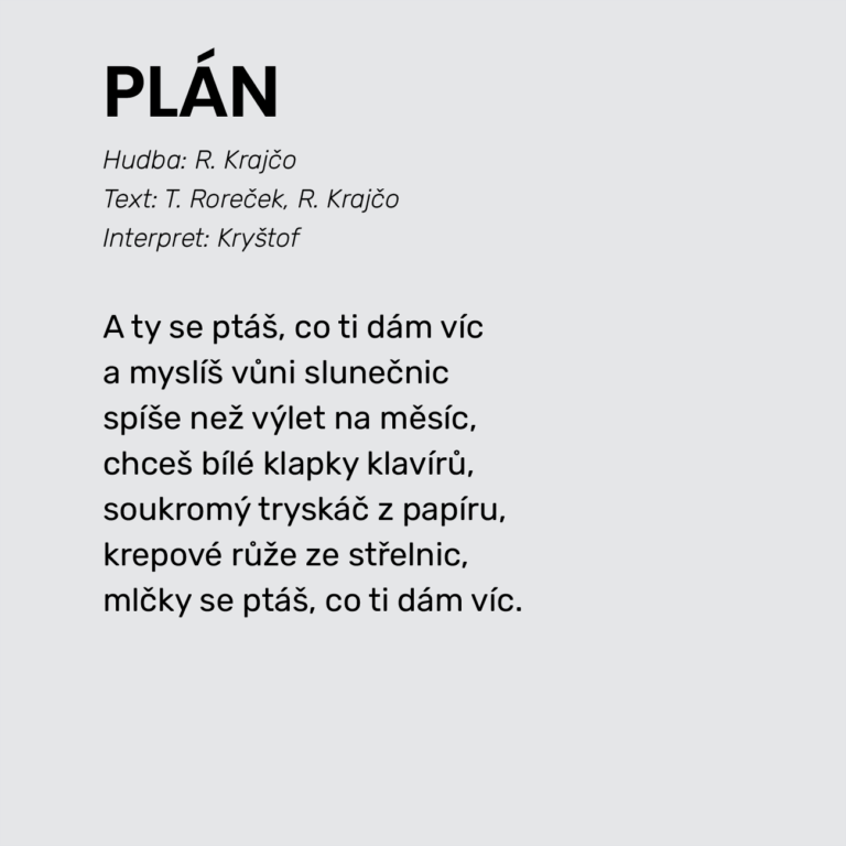 PLÁN