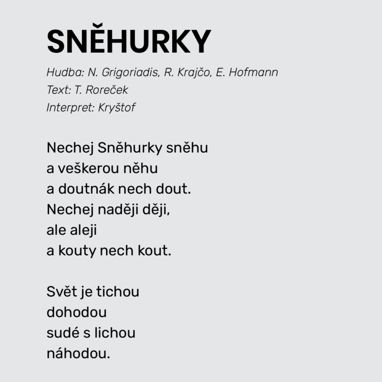 SNĚHURKY