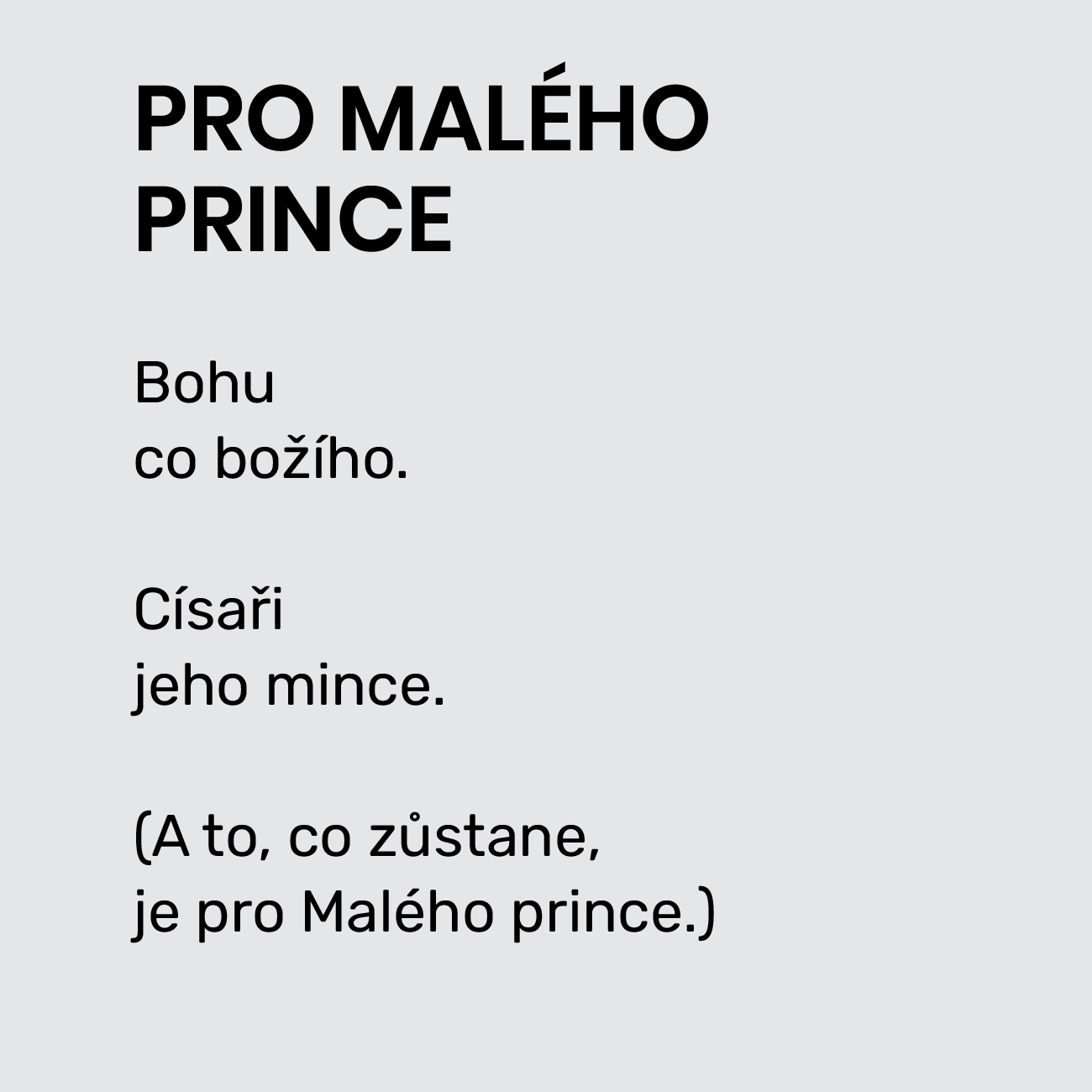 PRO MALÉHO PRINCE