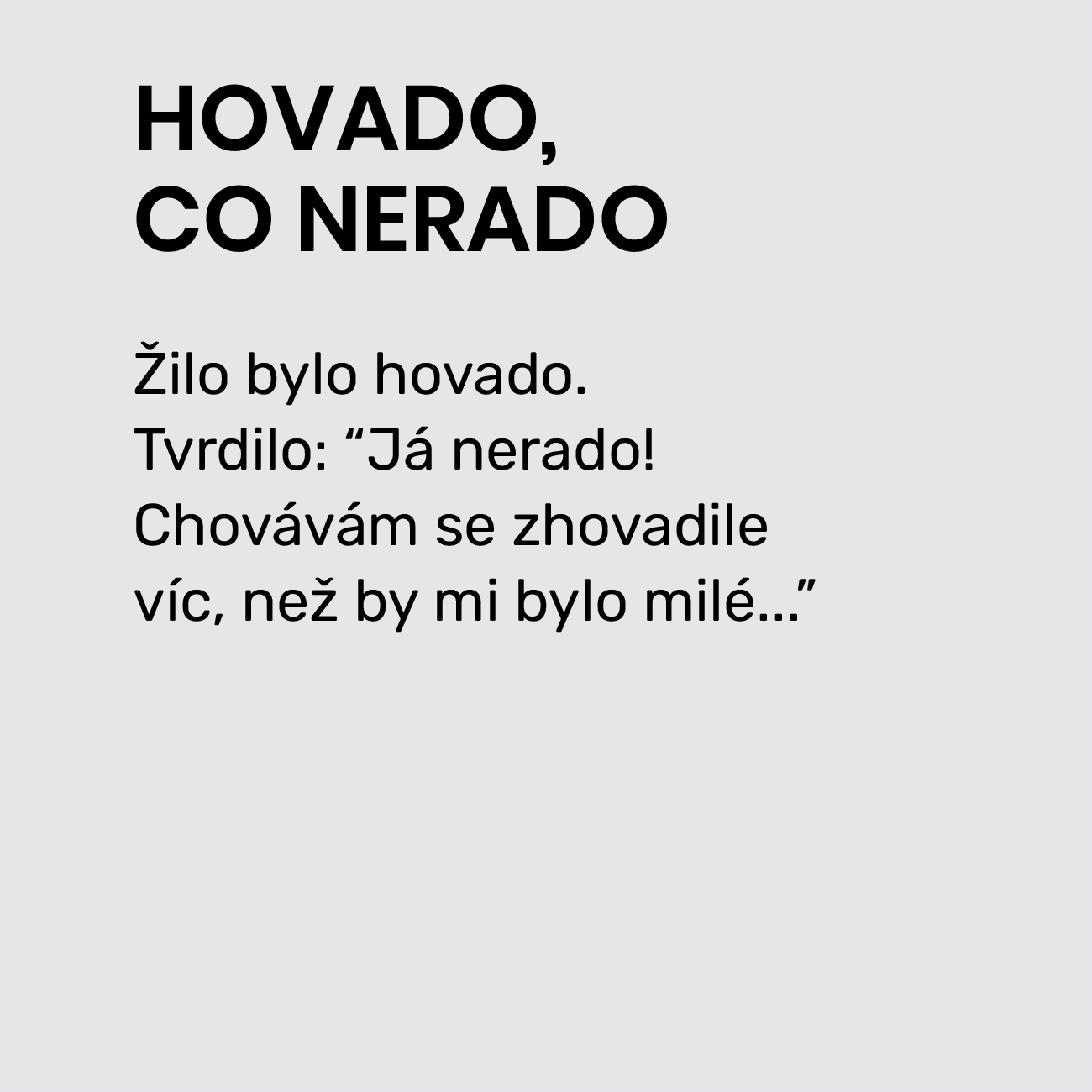 HOVADO, CO NERADO