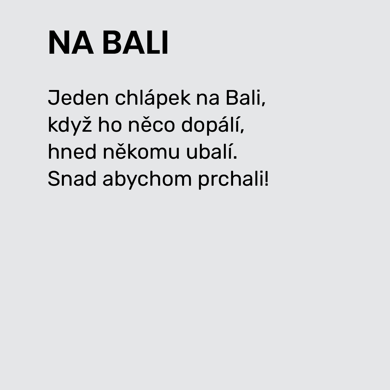 NA BALI
