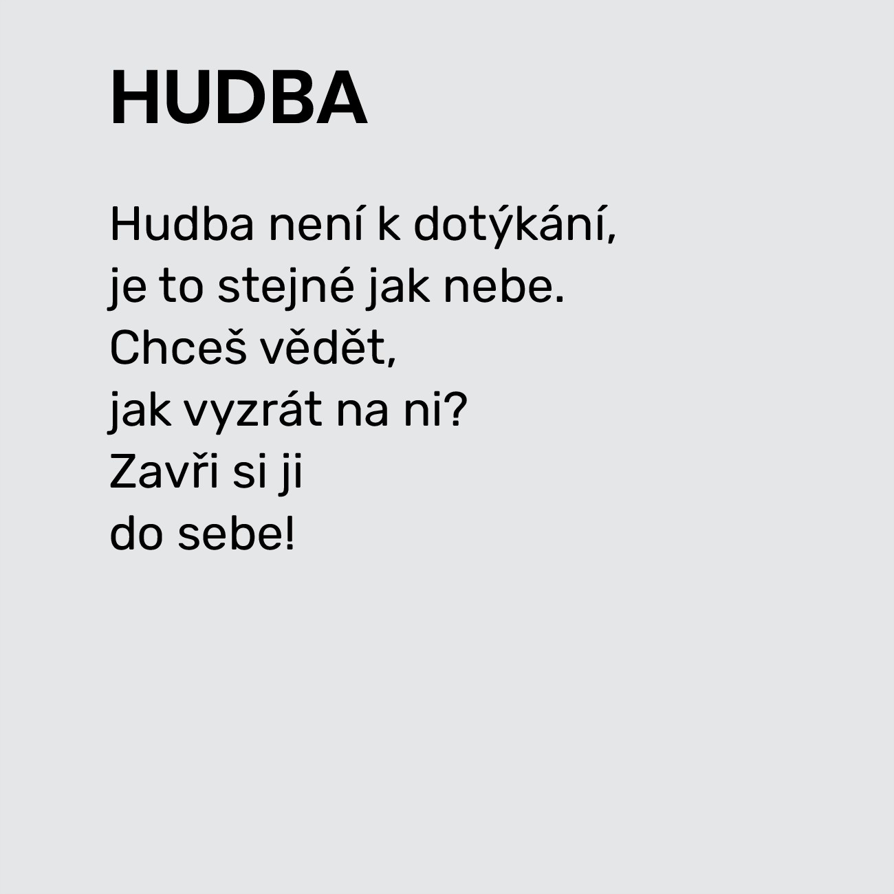 HUDBA