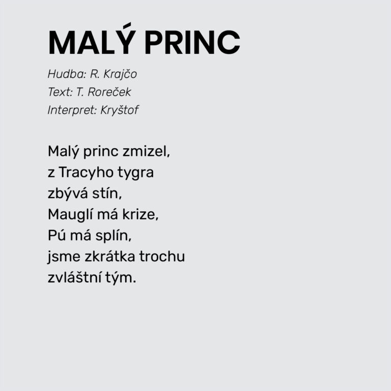 MALÝ PRINC