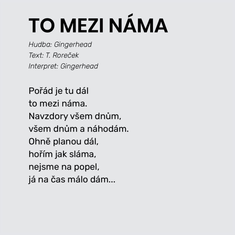 TO MEZI NÁMA
