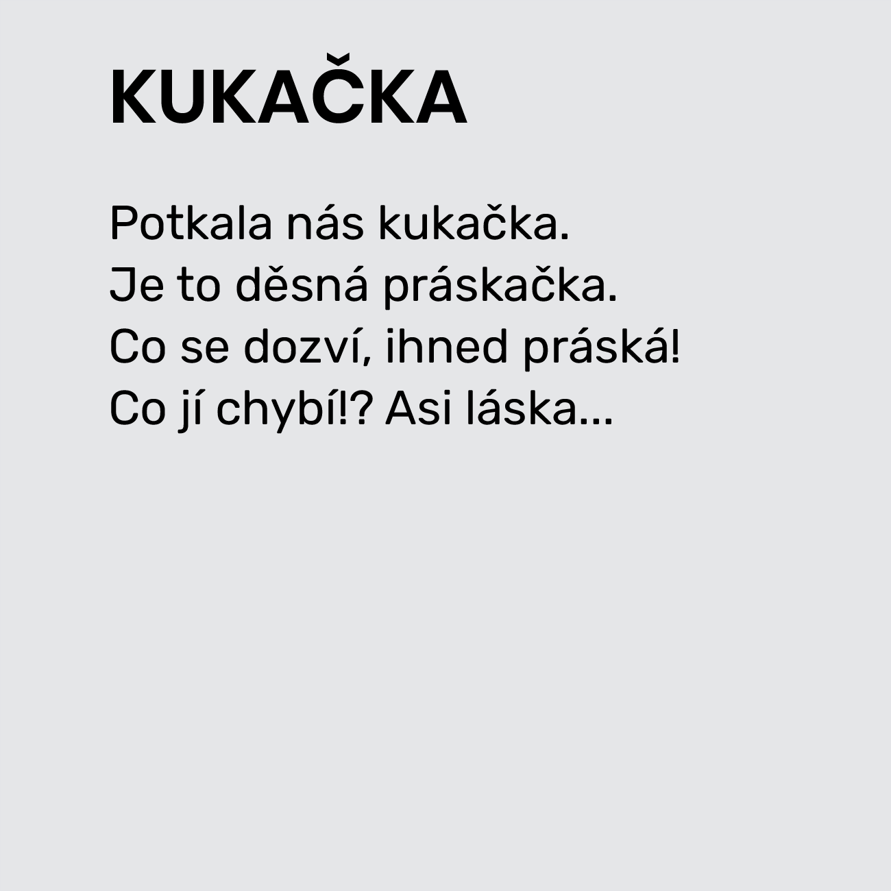 KUKAČKA