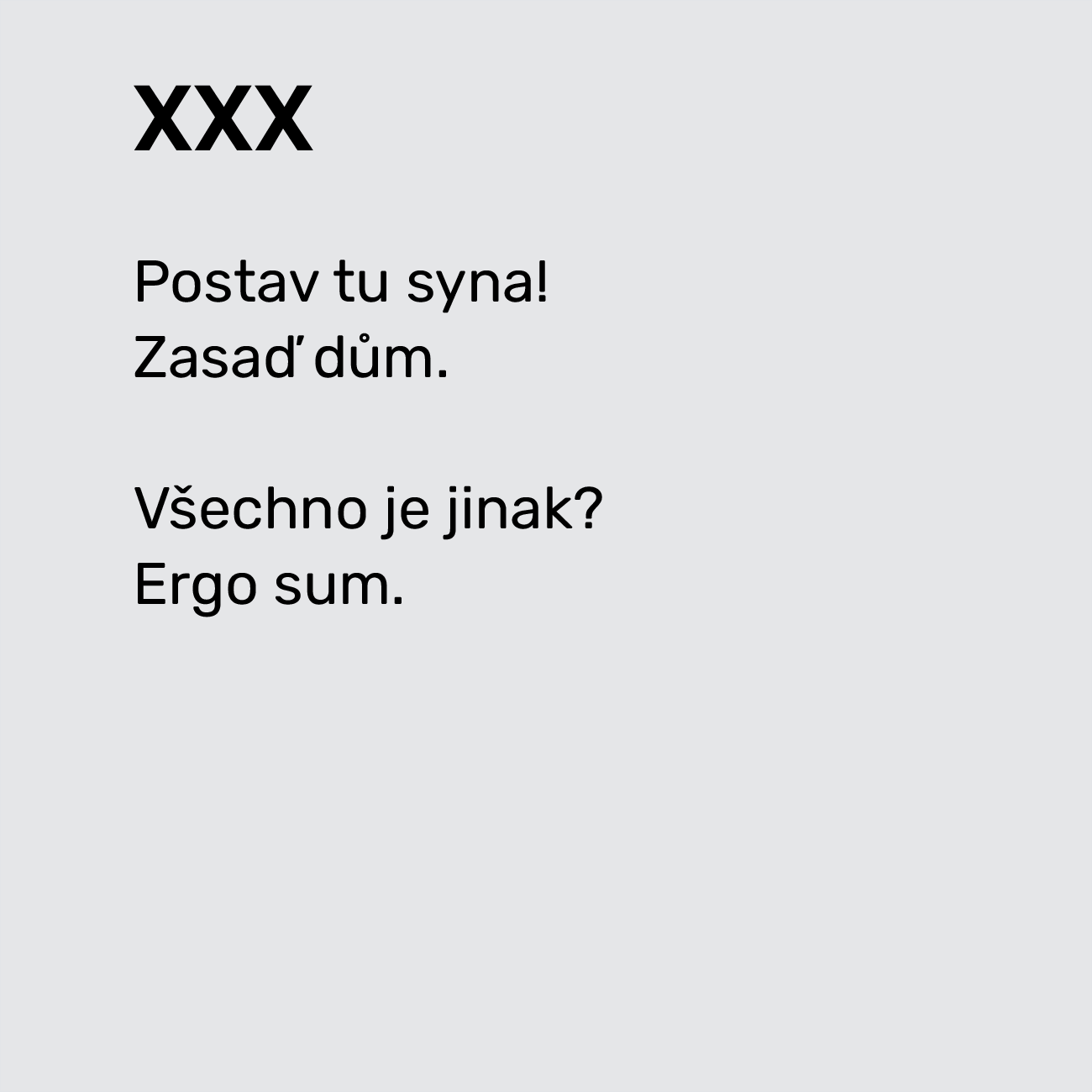 XXX