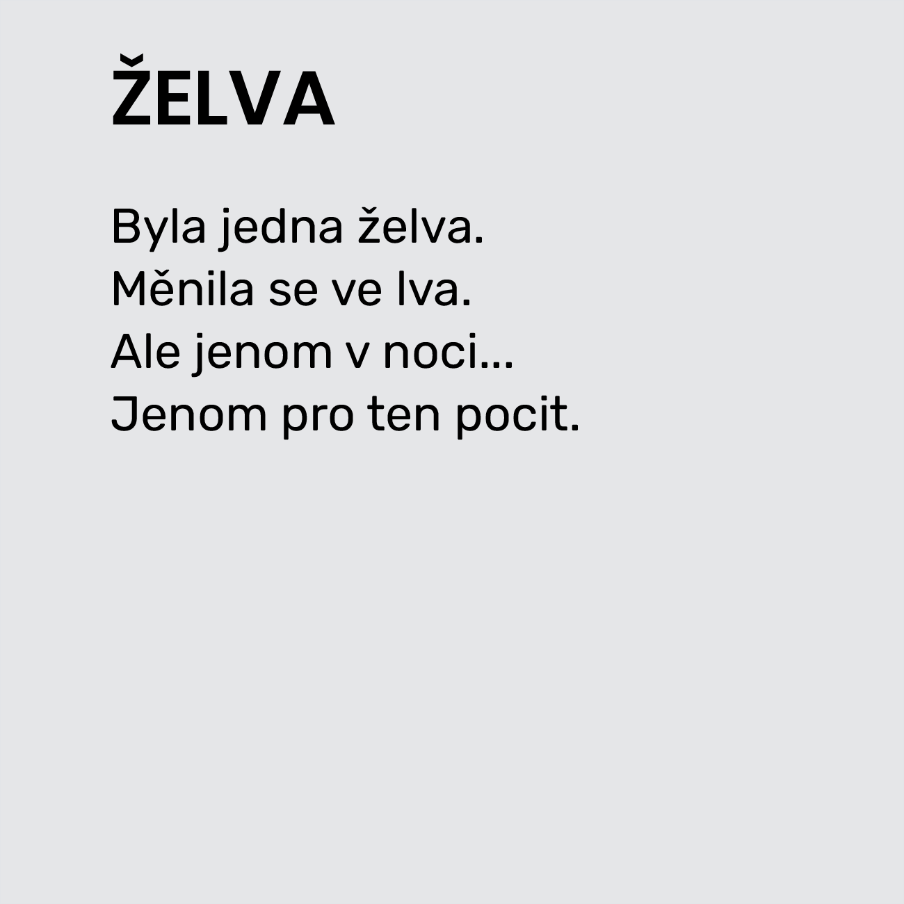 ŽELVA