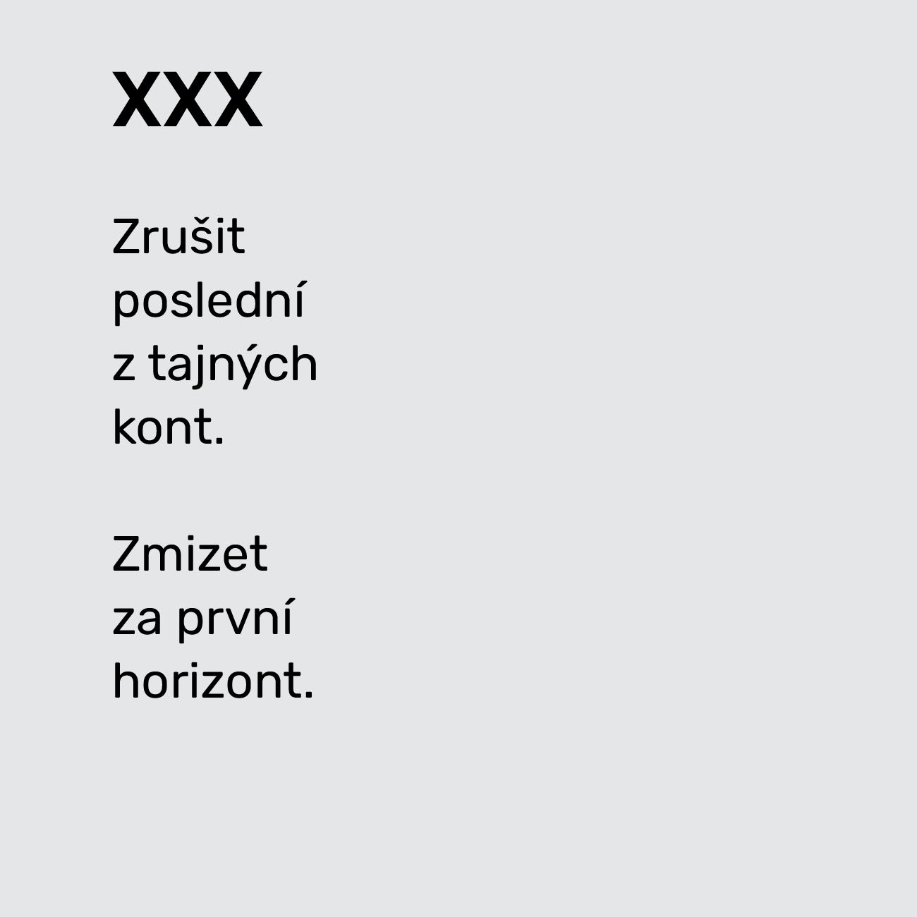 XXX