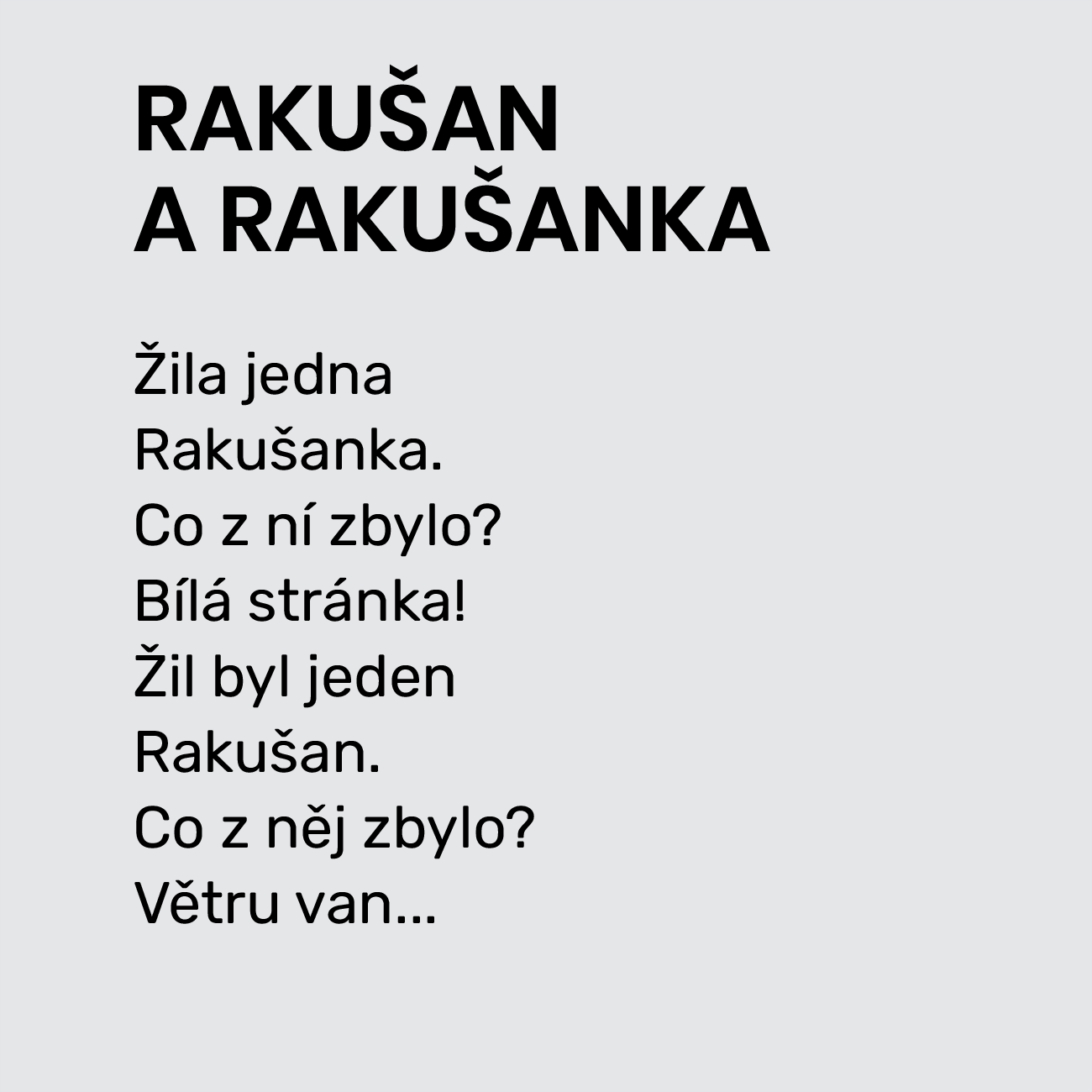 RAKUŠAN A RAKUŠANKA