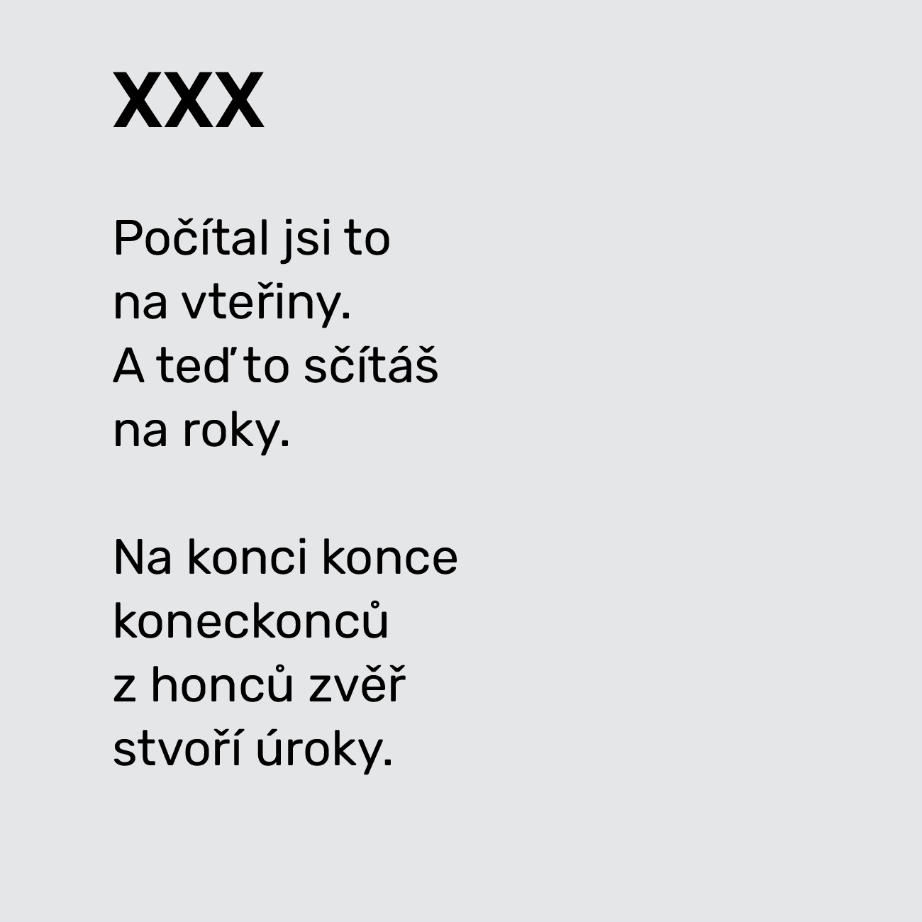XXX