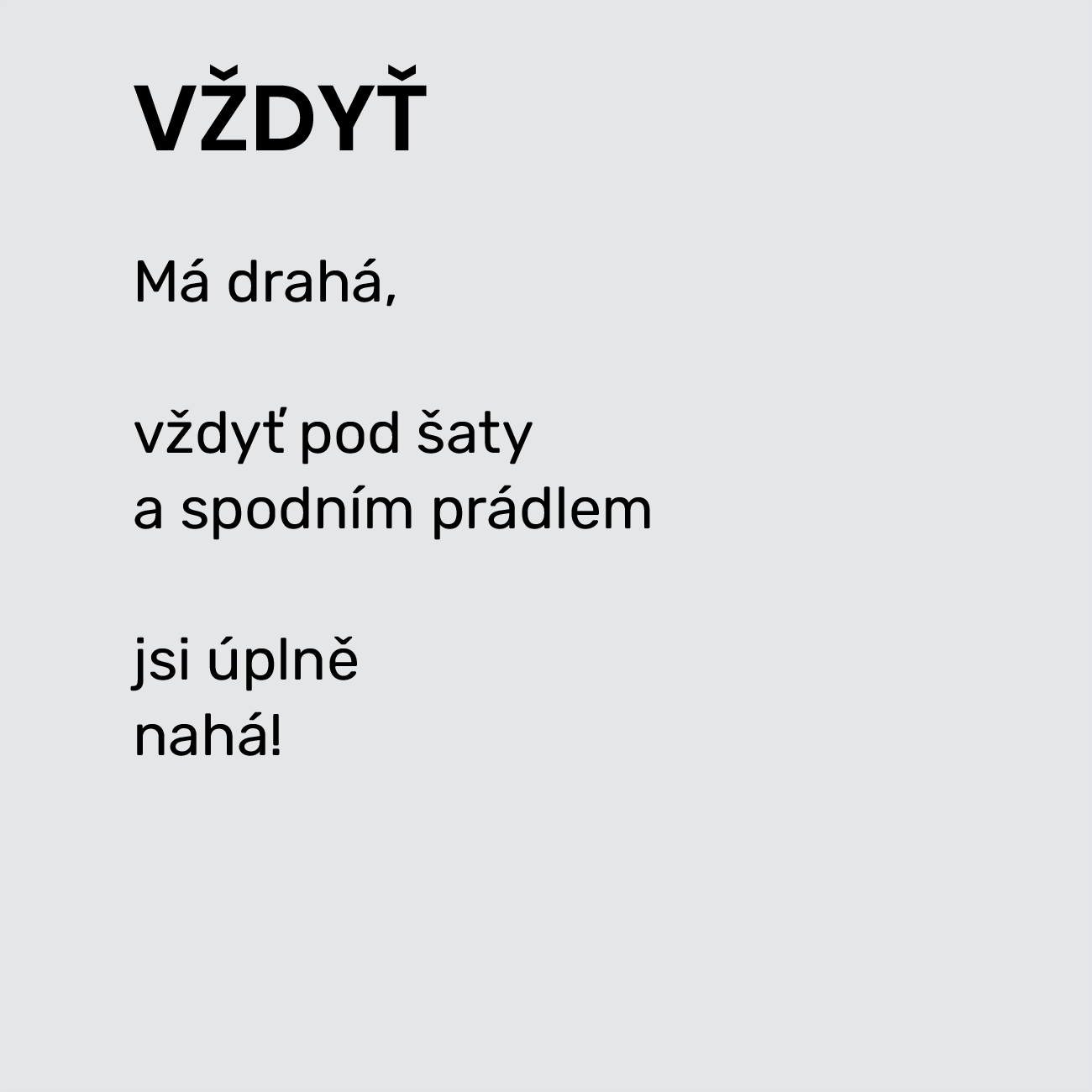 VŽDYŤ