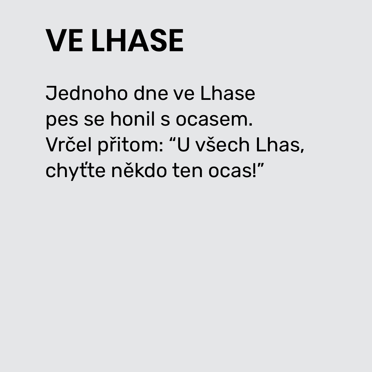 VE LHASE