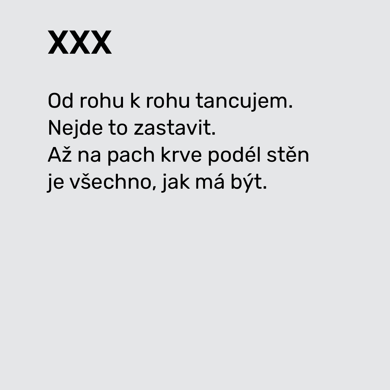 XXX