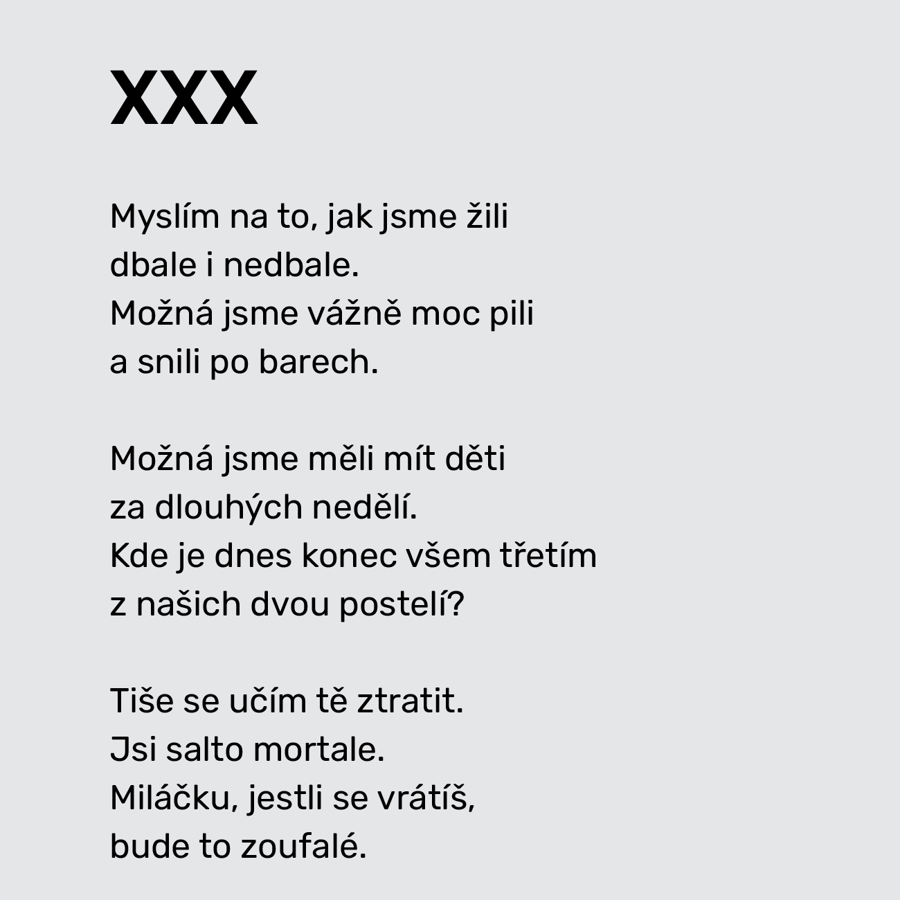XXX
