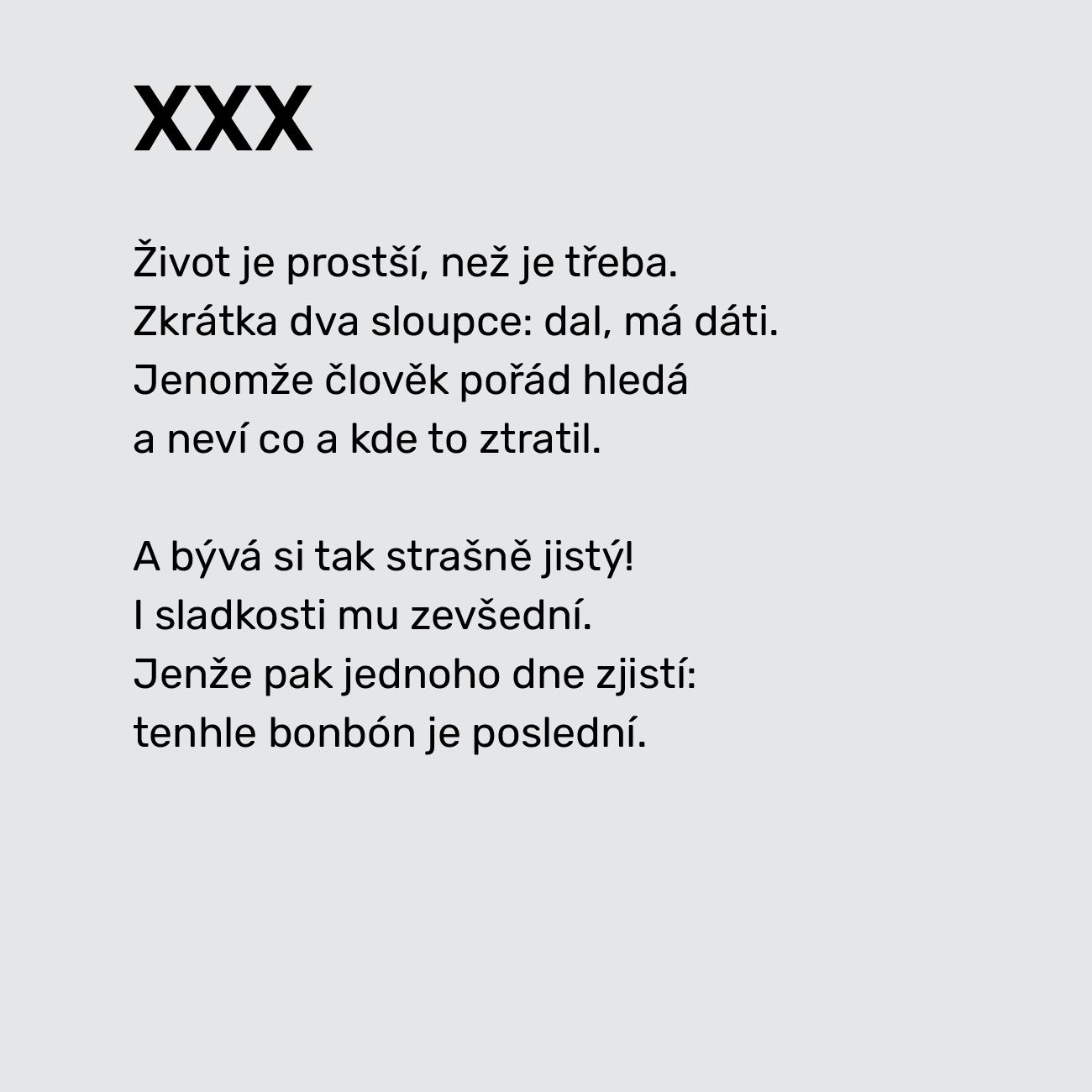 XXX