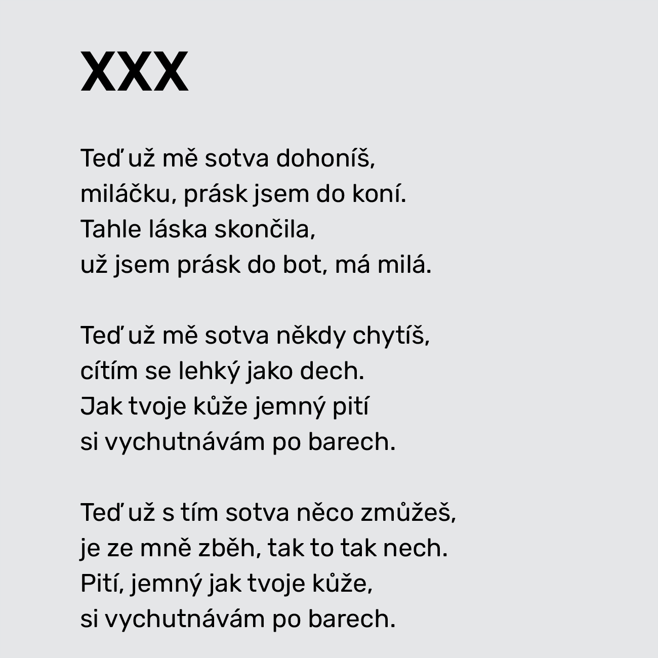 XXX