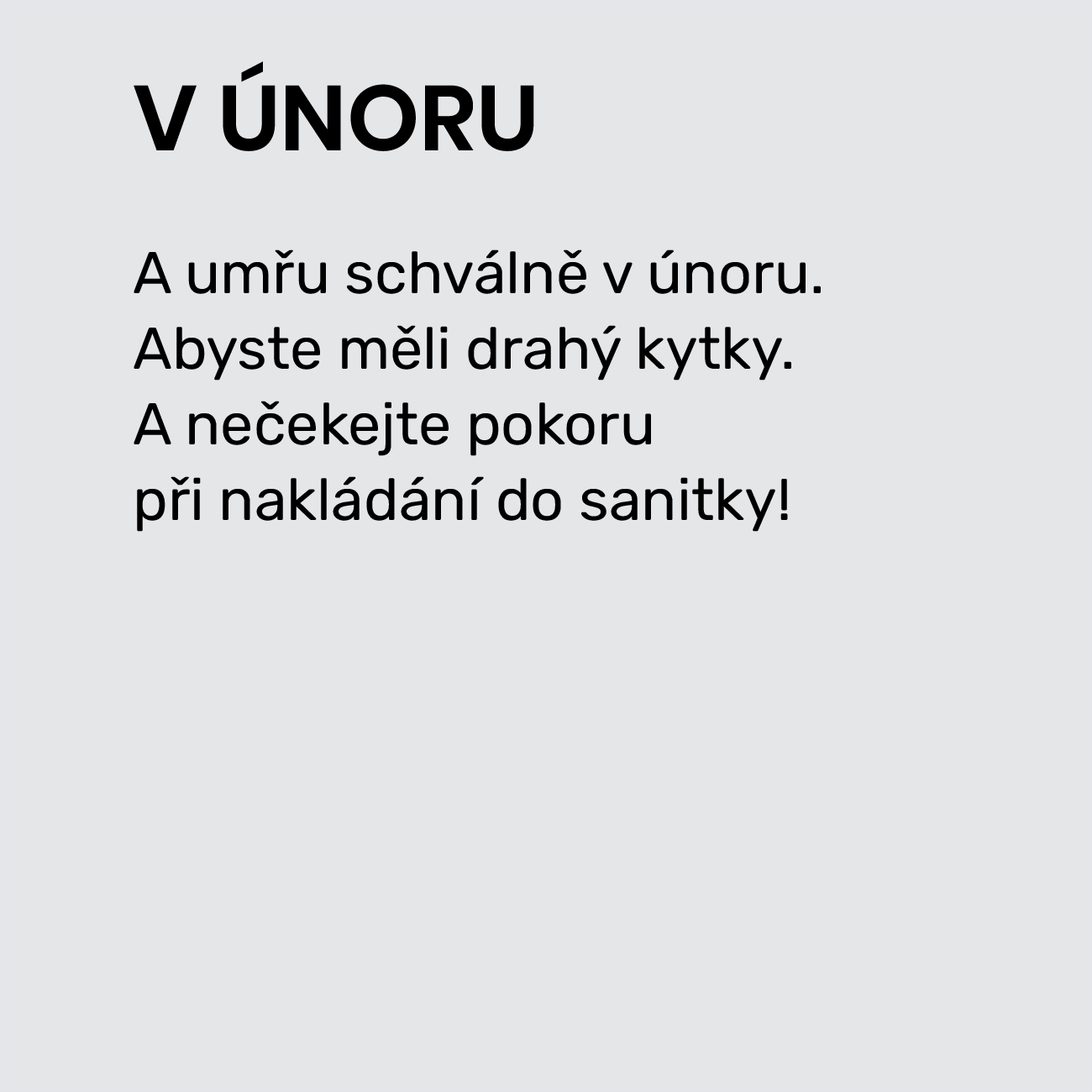 V ÚNORU