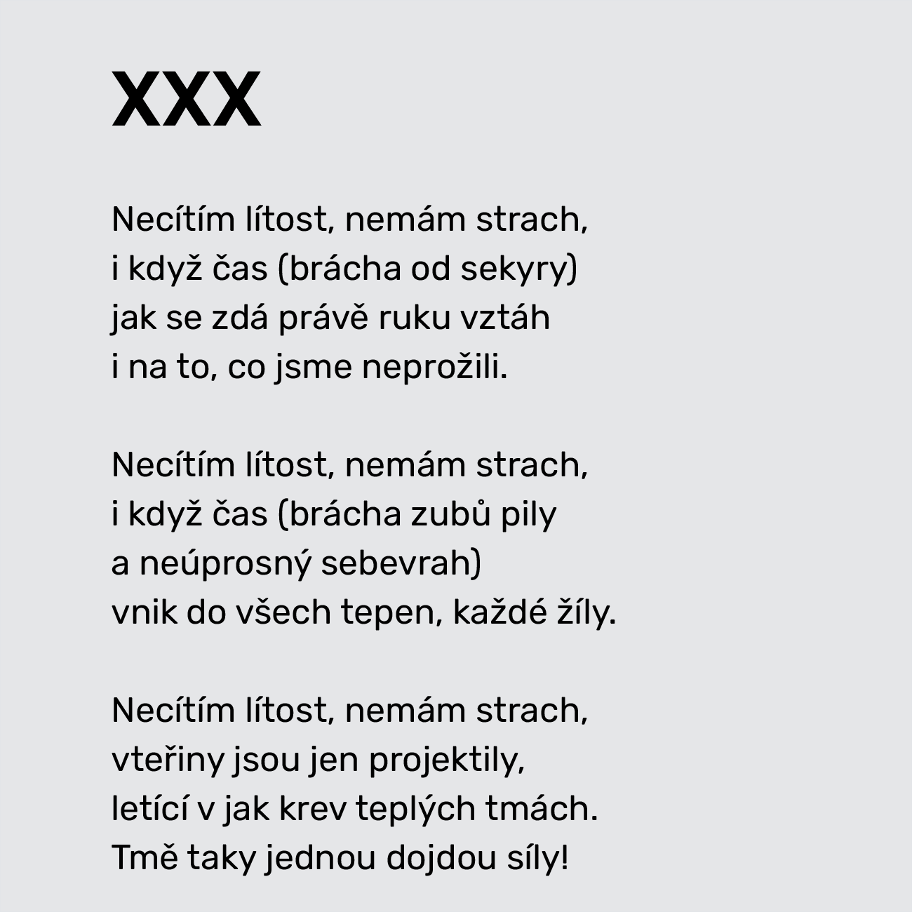 XXX